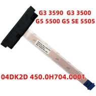 Hdd cable for dell inspiron g3 3590 g5 5500 04dk2d 450.0h704.0001 sata hard drive cable hdd connecto