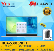 Huawei Matebook D15 HUA53013NHH 15.6" (i5-1155G7 8GB 512GB FHD Iris Xe W11H 2YW) Free Bag