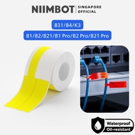 NIIMBOT Cable Tag Label Sticker for B1 B2 B21 B1 Pro B2 Pro B21 Pro B31 B4 Thermal Waterproof Wire C