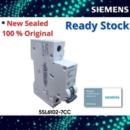 Siemens 5SL6102-7CC Miniature Circuit Breaker MCB 2A, C, 230/400 V 6kA, 1-pole