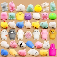 Mini Squishy Toys Mochi Squishies Kawaii Animal Pattern Stress Relief Squeeze Toy for Kids Boys Girls Birthday Gifts