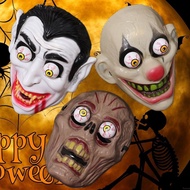 ♕ Vampire Halloween Mask for Adults Zombie Monster Vampire Latex Mask Party Full Head Festival Costu