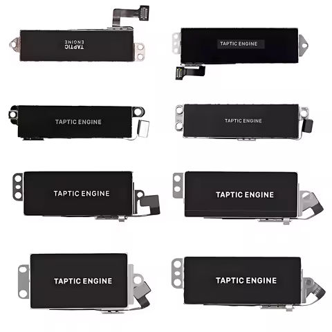 Vibrator Silent Motor Taptic Engine Flex Cable Replacement For iPhone 6 7 8 Plus X XR XS 11 12 Mini 
