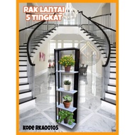 [COD] RAK LANTAI 5 TINGKAT MINIMALIS KODE RKA00105 - RAK POT BUNGA SERBAGUNA - RAK LANTAI KAYU