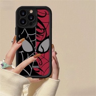 Jkuyio Phone Case for Samsung A54 A15 A24 A14 A05S A04e A13 A12 A10S A03S A34 A11 Spider Man Mask Case