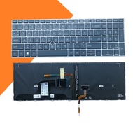 Keyboard for HP Zbook 15 G7, 15 G8, Zbook Fury 15 G7, Zbook Fury 15 G8 laptop (WITH LIGHT, HORIZONTA