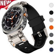 Watch strap Rubber strap for Samsung Galaxy Watch 7 Ultra 47mm Sports Silicone Bracelet for Galaxy W