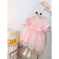 Girls Summer Dress Gauze Dress Children Summer Dress 2025 Children Fashion Baby Dress Princess Summe