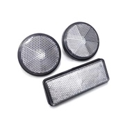 REFLECTOR CLEAR 0 REFLECTOR PUTIH ALBINO BATU FORK FOR LC135 V4 Y15ZR GBO RXZ YAMAHA HONDA