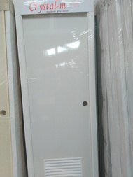 Pintu Kamar Mandi PVC Crystal Polos / Urat Kayu