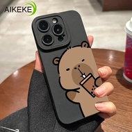 Cute Fur Capybara Phone Case For Vivo X21 UD Z5X Z1X Z1 Pro T4X V21S V21E V15 Pro V11i V9 V7 V5S V5 