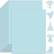 Pale (light) BLUE l A4 Size | 180 gsm | 230 gsm | 300 gsm Cardstock for Cards, invitations, DIY