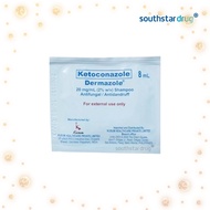 Dermazole Shampoo 20 Mg/ml 8 ml Sachet - 4s