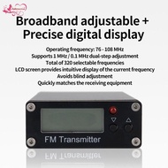 [Abbraccia] 0.5W FM Transmitter with 2000M Distance, Frequency Modulation Emitter for Supermarket Ev