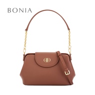 Bonia Brown Maura Crossbody Bag