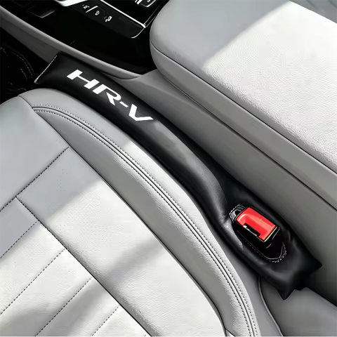 PU leather Car Seat Gap Plug Strip Filler Padding Leakproof Pads for Honda HR‑V GH2 HRV RU3 RU6 RV3