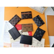 Men Ladies Leather Bag Card Holder Zipper Bifold Wallet Handbag