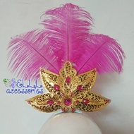 Feather skewers, dance accessories, feather siger, bun decorations,