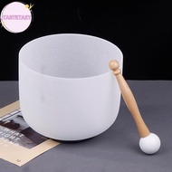TEAY Crystal Quartz Singing Bowl 8 Inch 432Hz Yoga Meditation Sound Bowls Professional Tibetan Cryst