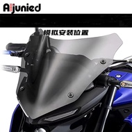 MT-03 Motorcycle Windshield Windscreen MT-25 Visor For Yamaha MT03 MT-25 2021-2022 Modified Parts Front Deflector Accessories