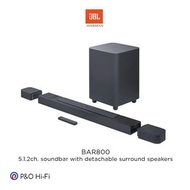 99%新JBL BAR 800 5.1.2 Dolby Atmos真無線Soundbar環繞系統