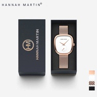 HANNAH MARTIN Jam Tangan Wanita Mode Bisnis Display Kuarsa Tahan Air Jam Tangan Cewek 1251