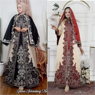 Kebaya Labuh Indonesia-Gamis selendang Mayang