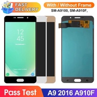 6.0'' Super Amoled Display for Samsung Galaxy A9 Pro 2016 A910 A910F A9100 Lcd Display Touch Screen 