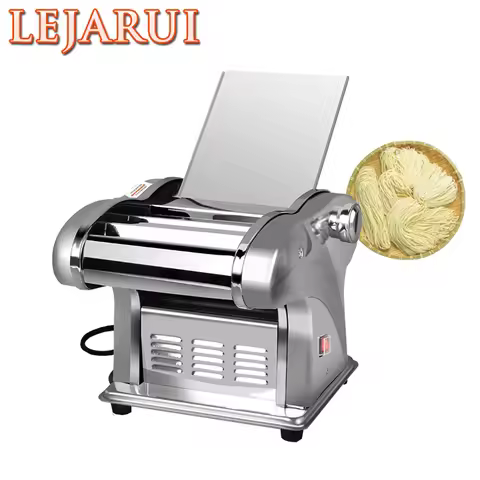 Noodle Pasta Machine 220V Household Kitchen Noodle Making Machine Stainless Steel Spaghetti Electric