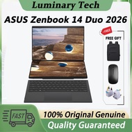 ASUS Zenbook DUO 2026 (UX8407A) | Intel Core Ultra X9 388H | 14” 2.8K 144Hz OLED Fold Dual Touch Scr