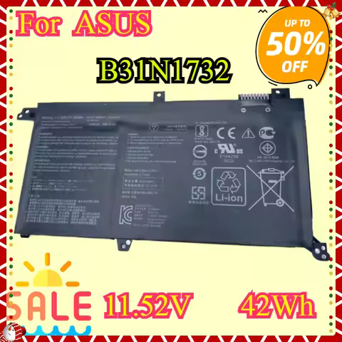 B31N1732 11.52V 42Wh Laptop Battery For ASUS VivoBook X430UA X430UF X430UN X430FA X430FN X571G X571L