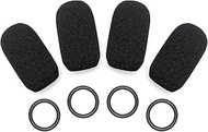 Voarmaks Foam Mic Cover Kit Compatible with SteelSeries Arctis Nova Pro, Drop, EPOS Sennheiser PC38X
