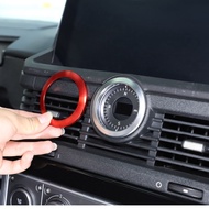 For INEOS Grenadier 2020-2024 Aluminum Alloy Red Car Center Console Compass Decorative Ring Car Inte