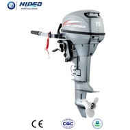 ReadyStock Hidea 15hp Outboard Engine 2Stroke Short Long Shaft Motor ORI Enjin Sangkut Bot 15kuda 2T Boat panjang pendek