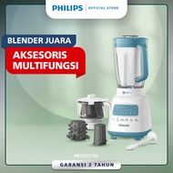 Philips Blender 5000 Series HR2223/70 - Misty Blue + 3-IN-1 Accessory - Regular