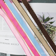 Ribbon Centimeter Bow Material 2.5cm Baking Packaging diy Floral Ruffled Decoration Bouquet Ribbon R