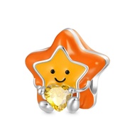 Gnoce Fun Star Cookie Embraces Love Charm