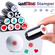 BLACKFUNNY Quick-dry Golf Ball Stamper Not Easy Fade Resistance Friction Seal Waterproof Private Mar