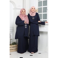 Baju Kurung Kebarung Cantik Murah Ironless Saiz S - 5XL Plain Loose Plus Size Ready Stock Raya Sale Baju Raya 2024 Viral