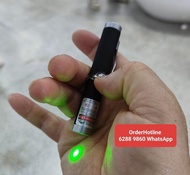 Mini Laser Pointer. High Visibility Green Beam. Rechargeable via USB-C. 鐳射 激光 觀星筆 過千米射程 (長度僅88mm)