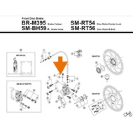 Shimano BR M395 Bleed Screw & O Ring  Y8VZ98010