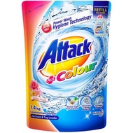 Attack Liquid Detergent Refill Plus Colour Aroma Fresh 1.4kg