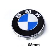 LAIFU ดุมศูนย์ล้อรถตราสัญลักษณ์ BMW ป้ายฝาขนาด56มม. 68มม. 4ชิ้น E46 E39 E38 E90 E60 E36 F30 F30 E34 F10 E91 E38