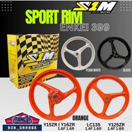 “EXTRA TEBAL” S1M 3 BATANG OREN SPORT RIM Y15 Y16 LC135 4S 5S V8 Fi Y125 / 3 BATANG OREN Y15 / 1.6x1