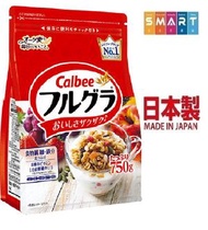 Calbee粒粒水果穀物 營養早餐麥片麥皮750g  (平行進口貨品)