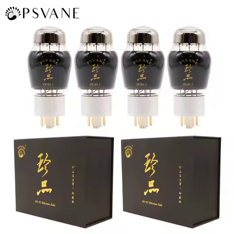 PSVANE Treasure CV181-Z Vacuum Tubes Replace 6SN7 6N8P CV181 Treasure Series Collector Edition Vinta