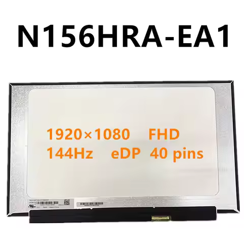 15.6 inch 144Hz N156HRA-EA1 N156HRA EA1 CMN1521 laptop LCD screen replacement 1920×1080 FHD eDP 40 p