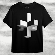3DimensionWear - Original Premium Distro T-Shirt 3D Cubic Deconstruction - DM1110