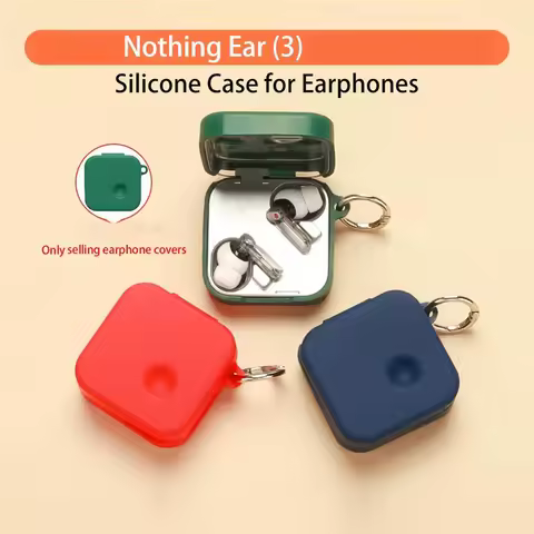 For Nothing Ear (3) Cover Original Solid Color Liquid Silicone Shell For Nothing Ear (3) Phone Case