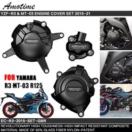 รถจักรยานยนต์ฝาครอบเครื่องยนต์สำหรับกรณี GB Racing สำหรับ YAMAHA R3 R25 MT03 R125 2014-2015-2016-201